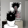 (YOU) standing in front of a miror award